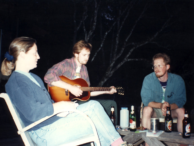 At JB’s hippie shack, outside Ukiah