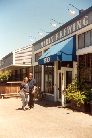 At the Marin Brewing Company, Larkspur