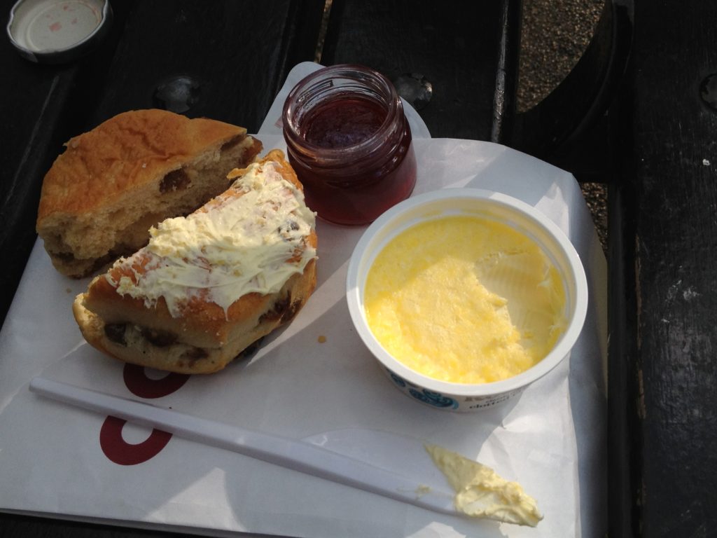 Tea & Crumpets in Russell Square