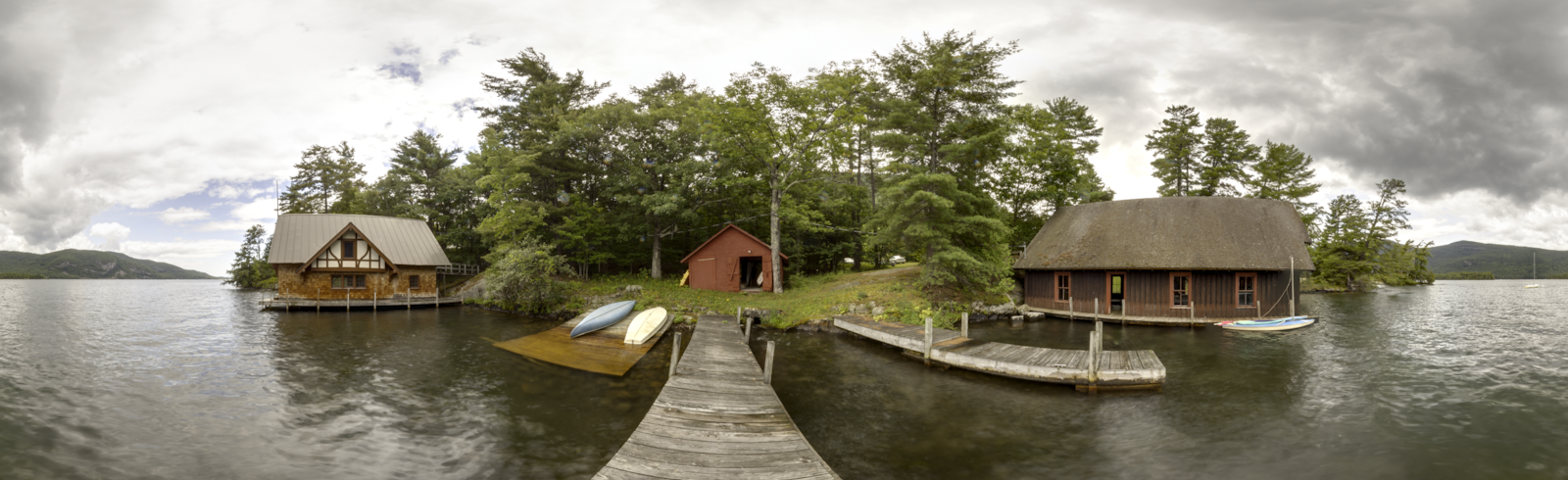 Lake George Boathouses