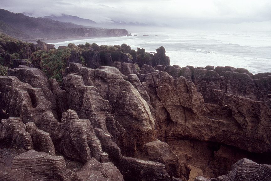 Pancake rocks