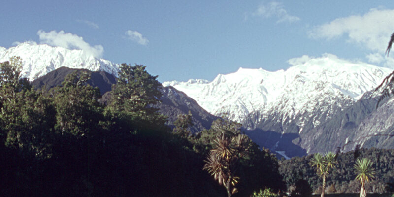 View from Franz Josef Hotel