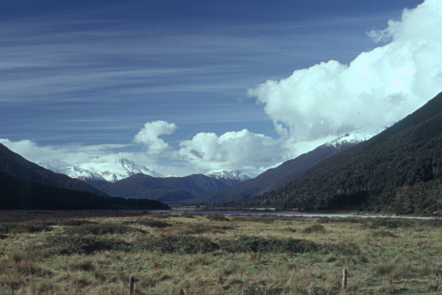 Towards Haast Pass