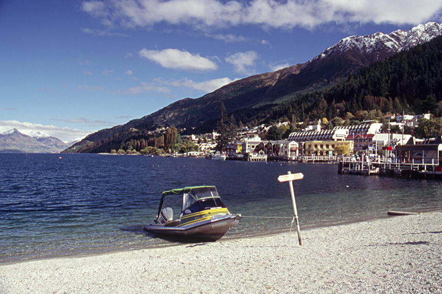 Queenstown Bay on Lake Wakatipu