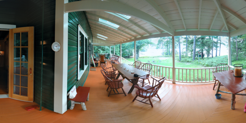 Adirondack Porch